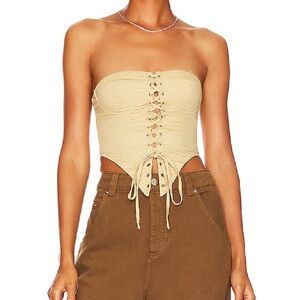 Superdown Ashlyn Lace Up Corset